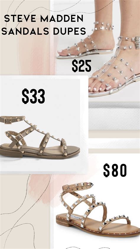 steve madden dupe sandals|steve madden shoes.